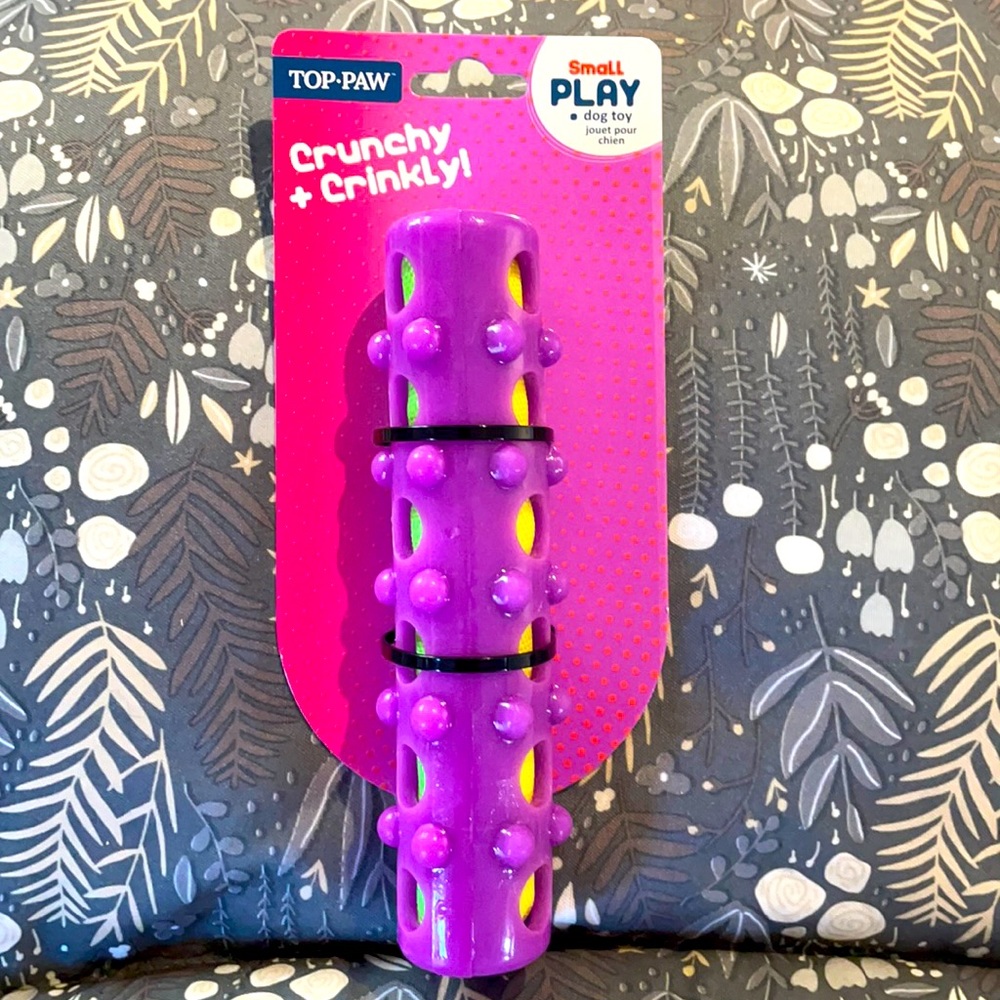 (3/$25) NIP Top Paw Crunch & Crinkle Bubble Stick
